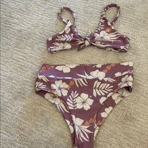 Sumatra Bottom & Hana Classic Bikini Top Stone Fox